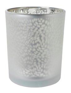 Artic chandelier pour bougie réchaud argent/granite - 70x60 mm