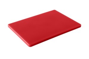 Planche à couper Gastronorm 1/1 rouge - 53x32x1,5 cm