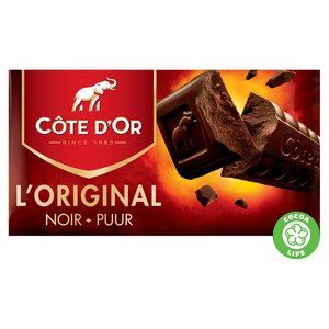 Côte d'Or chocolat noir - barre