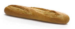 153 Demi baguette blanche 32 cm