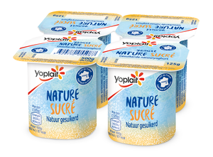 Yoghurt natuur gesuikerd