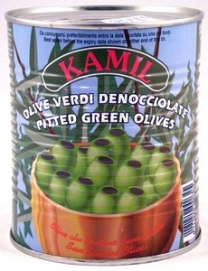 Olives vertes dénoyautées 34/37