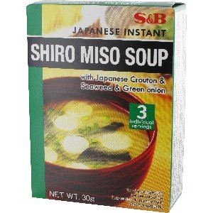 Instant shiro miso soup