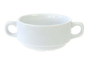 Tasse de soupe blanche - Ø10,5xH5,5 cm