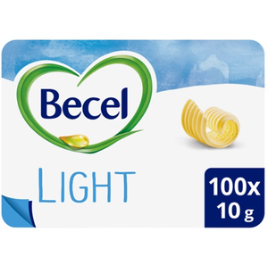 Becel coupelles de beurre light 38% - portions 10 g