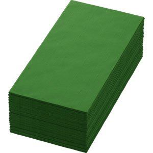 Bio Dunisoft serviette leaf green - 40x40 cm