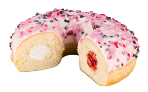 2353 Donut framboos - cheesecake
