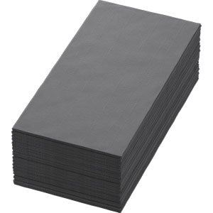Bio Dunisoft servet graniet/grijs - 40x40 cm