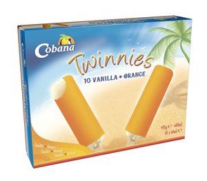 Cobana twinnies vanilla orange
