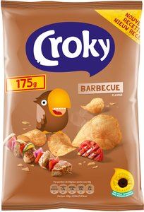 Croky chips barbecue