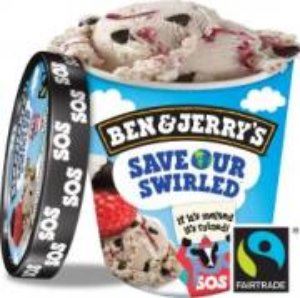 Ben & Jerry's save our swirled