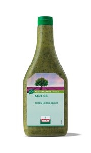 Spiceoil green herbs garlic pure