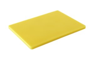 Planche à couper Gastronorm 1/1 jaune - 53x32x1,5 cm